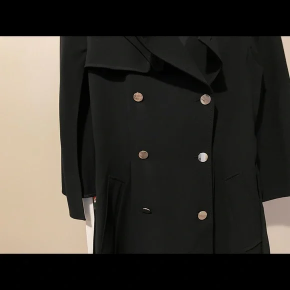 NWOT Ellassay Cape Dress / Trench Coat - Picture 11 of 13